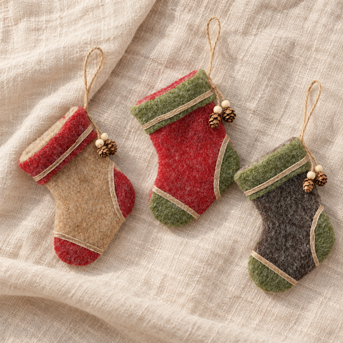 Felt Stocking Ornament