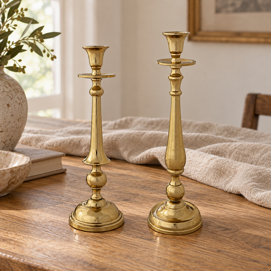 Gilded Taper Holder