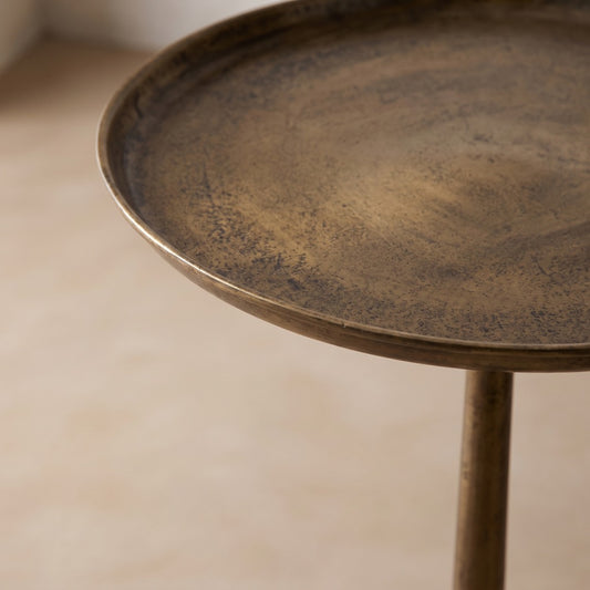 Gilded Side Table, detail