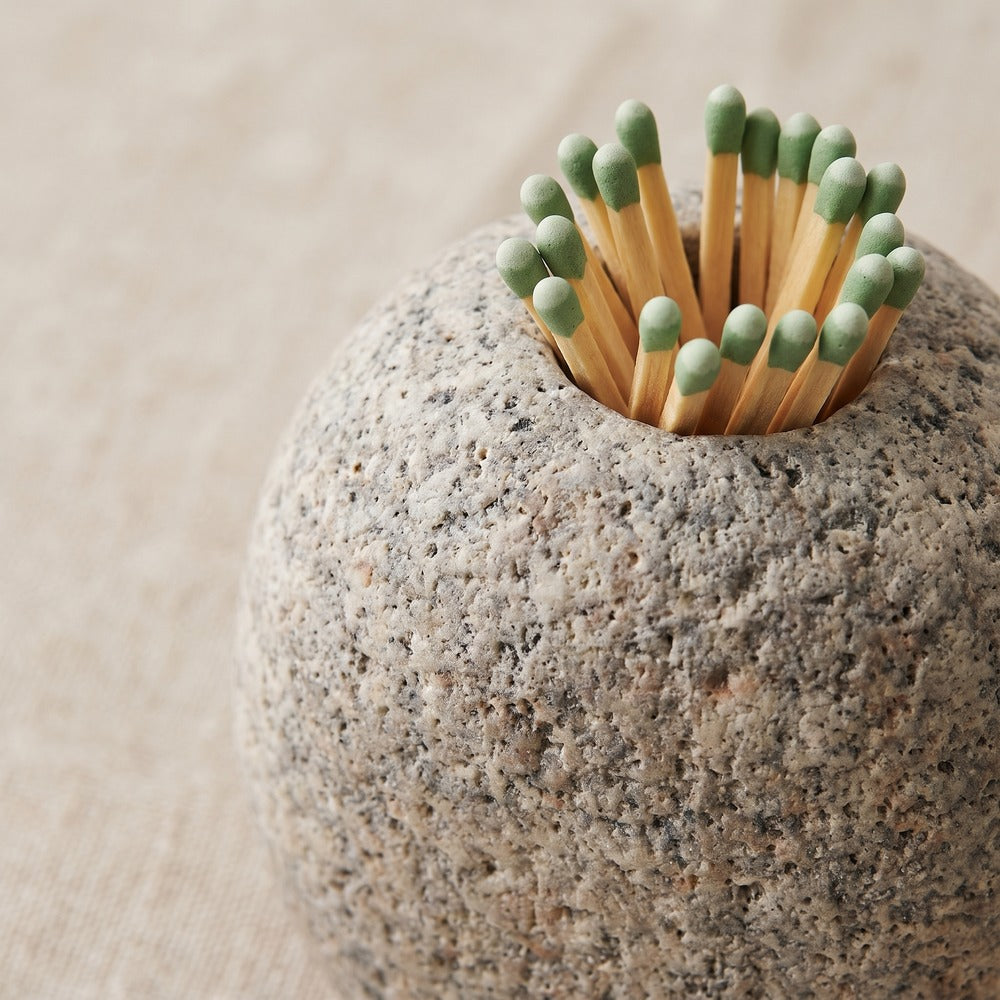 Beach Stone Match Striker, styled at home