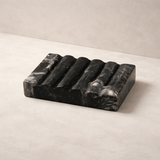 Carved Marble Soap Dish