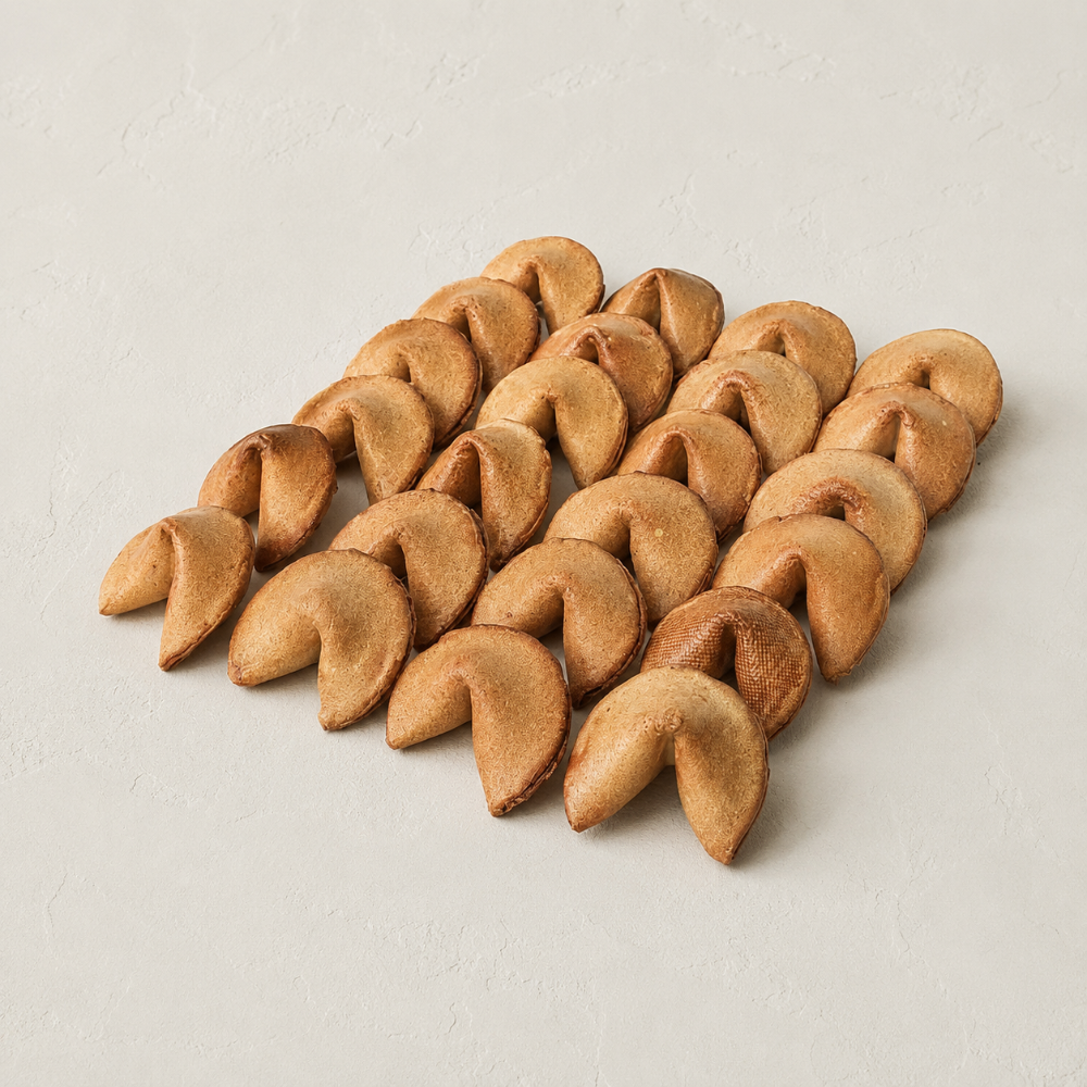 Ceramic Fortune Cookie