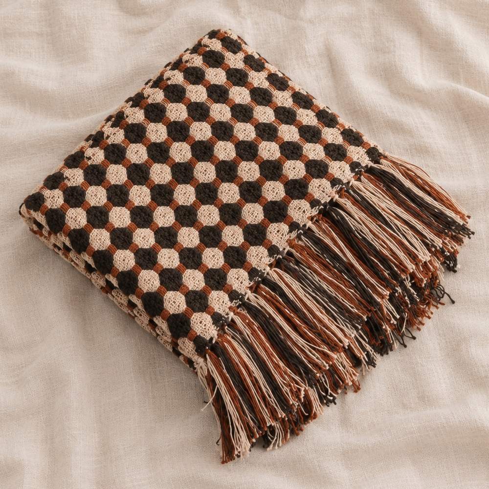 Hudson Woven Cotton Throw