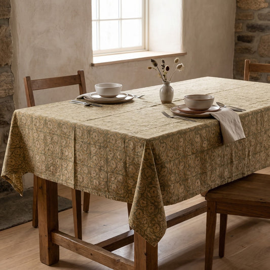 Lata Tablecloth, styled at home