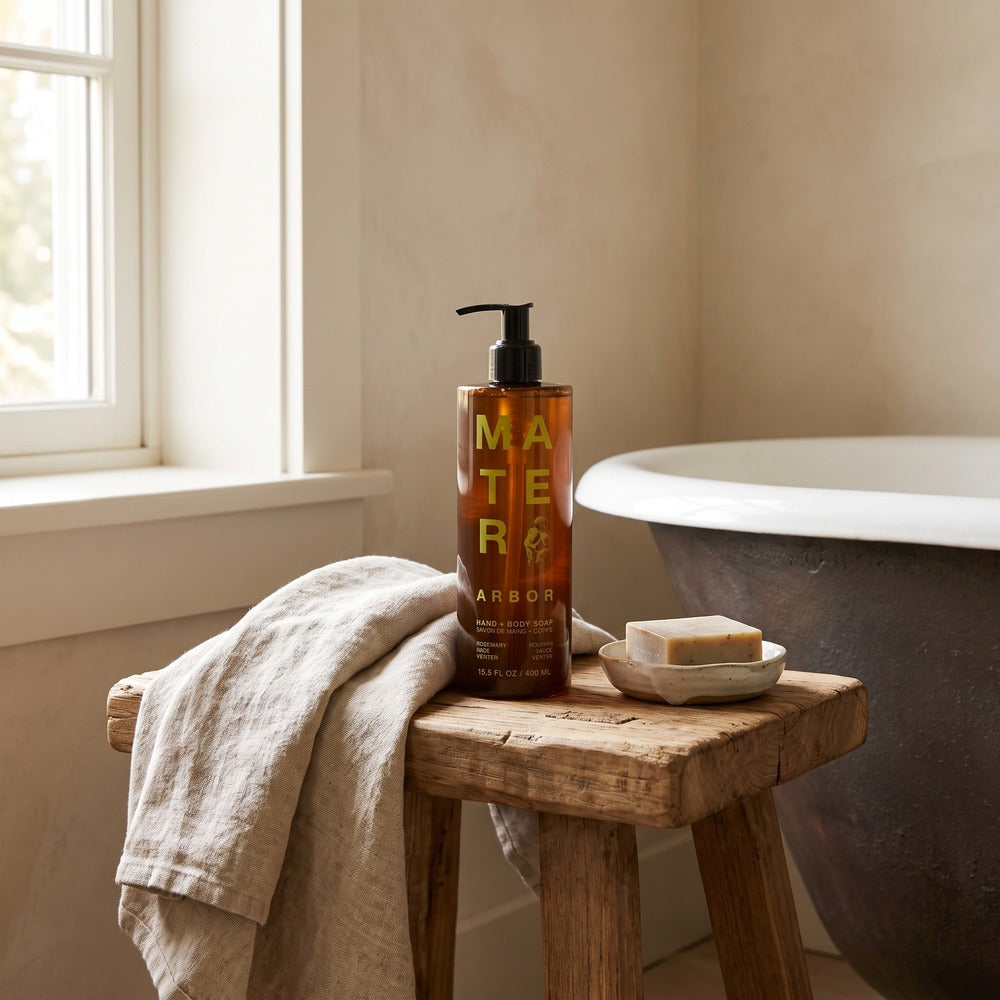 Mater Hand and Body Soap, Arbor 13.5 fl oz, styled at home