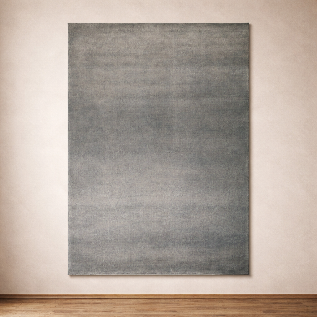 Ripple Handknotted Mohair Rug