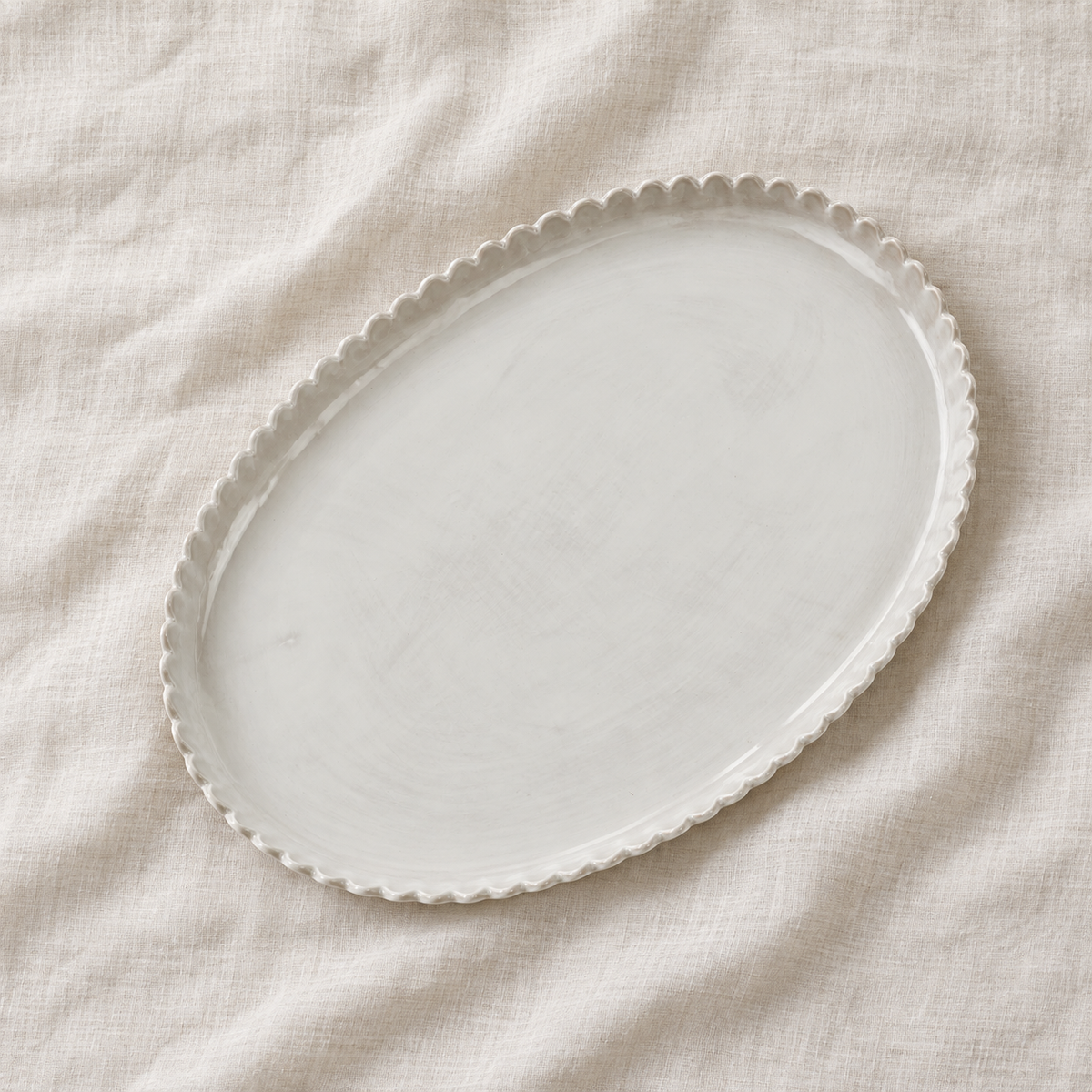 Scalloped Platter