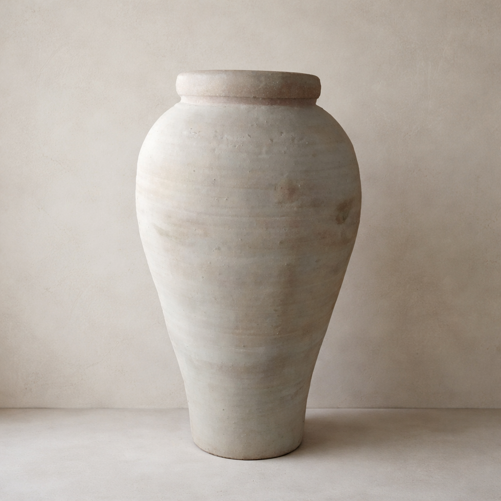 Tall Terracotta Vessel