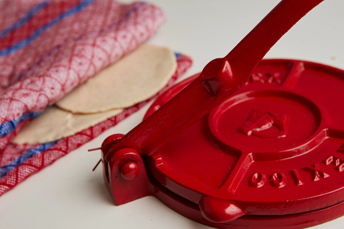 Tortilla Press, styled at home