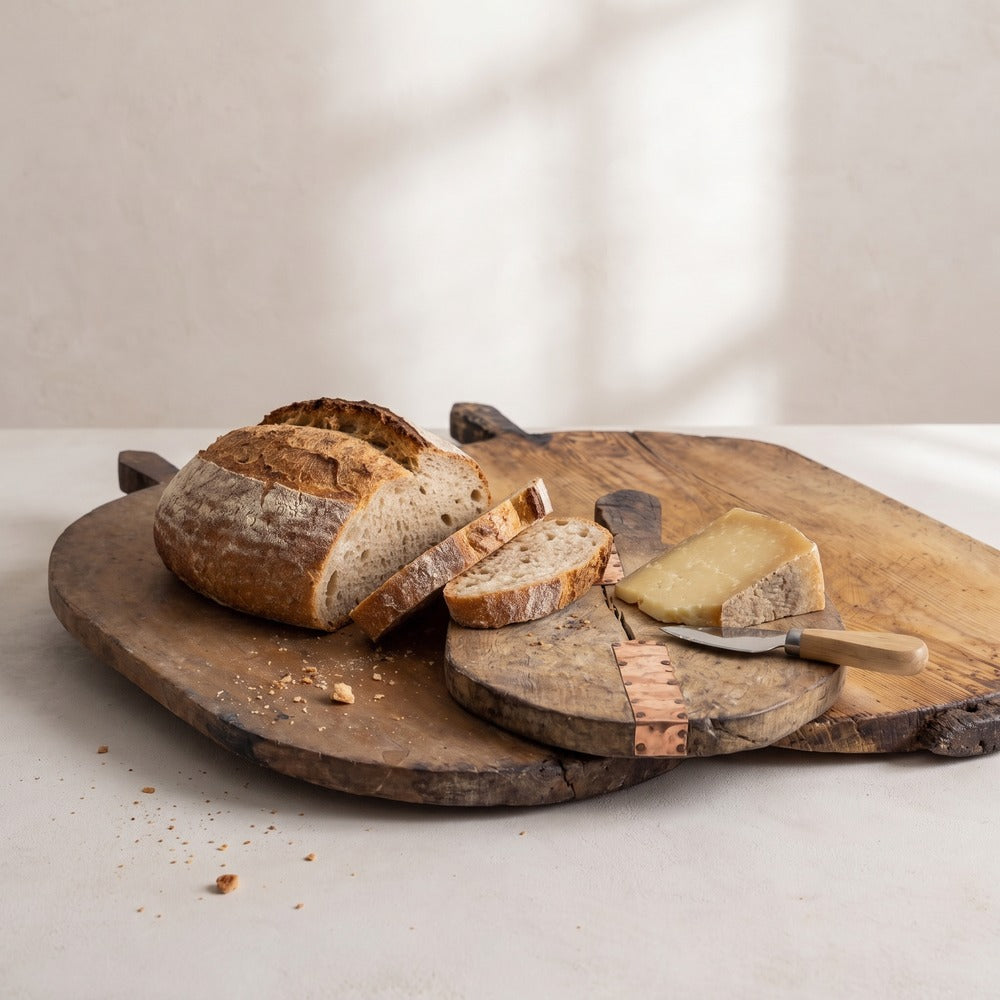Vintage Turkish Cutting Board, styled at home