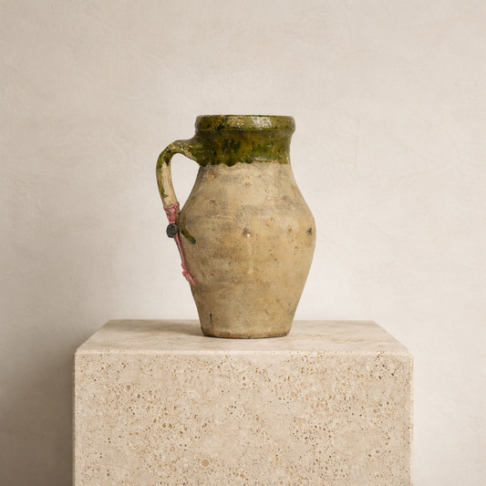 Vintage Olive Jar