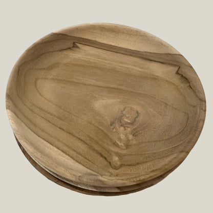 Teak Lunch Plate