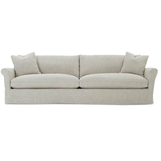 Freya Slipcover Sofa in Natural Linen