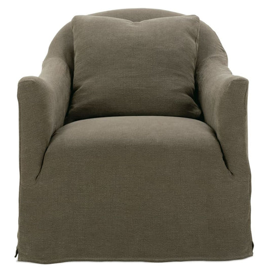 Noel Swivel Chair in Bark