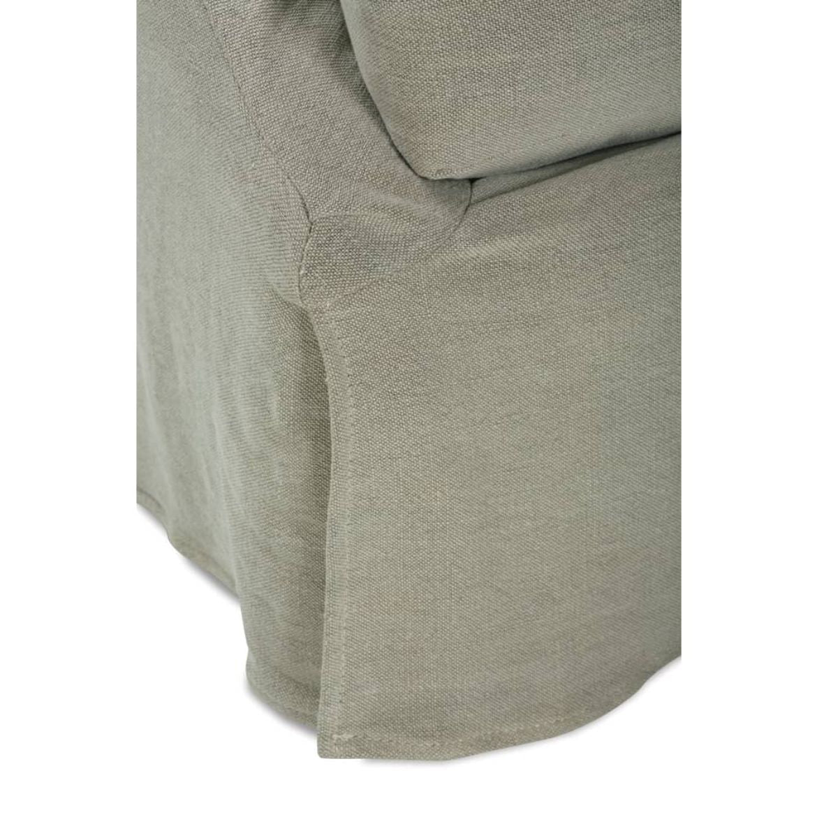 Emmerson Slipcovered Swivel Chair