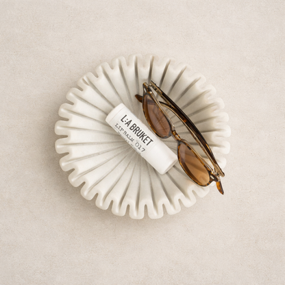 Pleated Marble Bowl