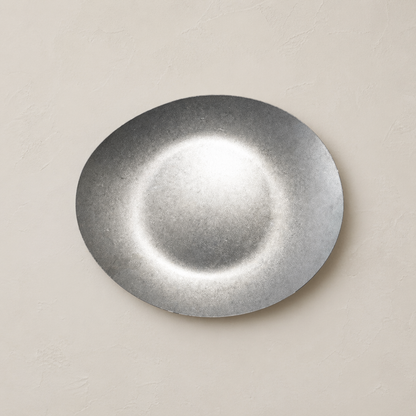 Brushed Pewter Serving Platter