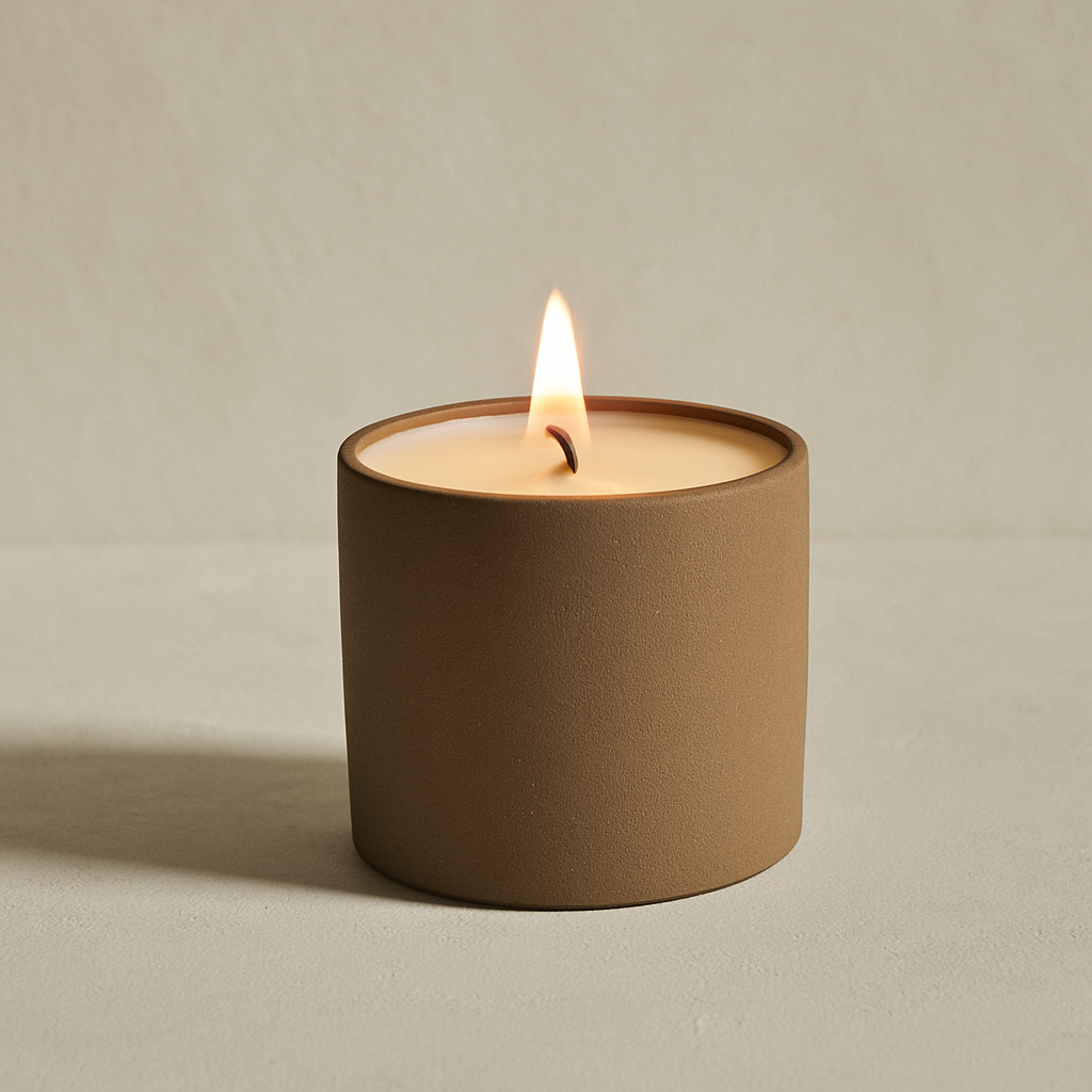 Na Nin Terracotta Ceramic Candle