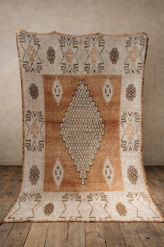 Vintage Moroccan Rug - 10’ x 6'