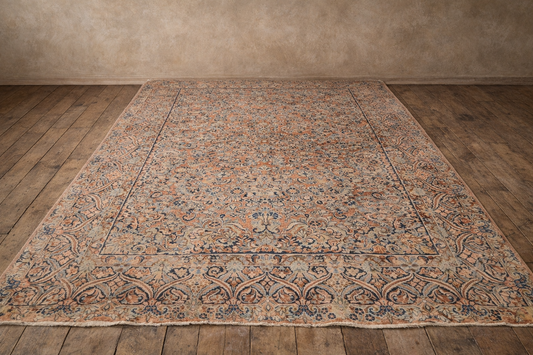 Vintage Sarouk Rug - 10'1" x 20'3"