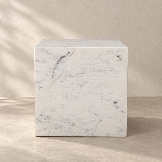 Como Marble Side Table
