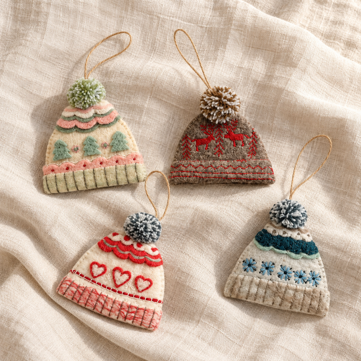 Felt Hat Ornament