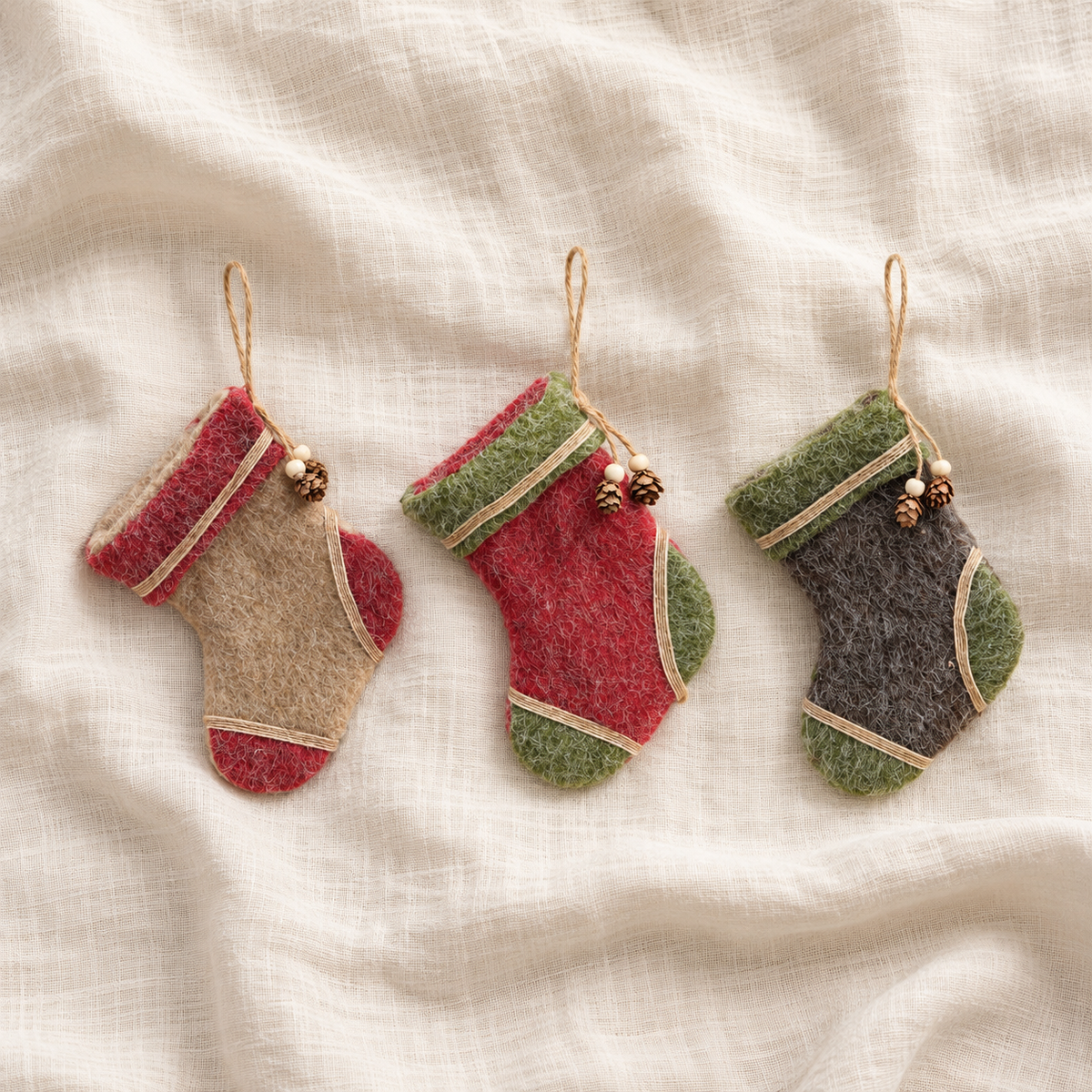 Felt Stocking Ornament