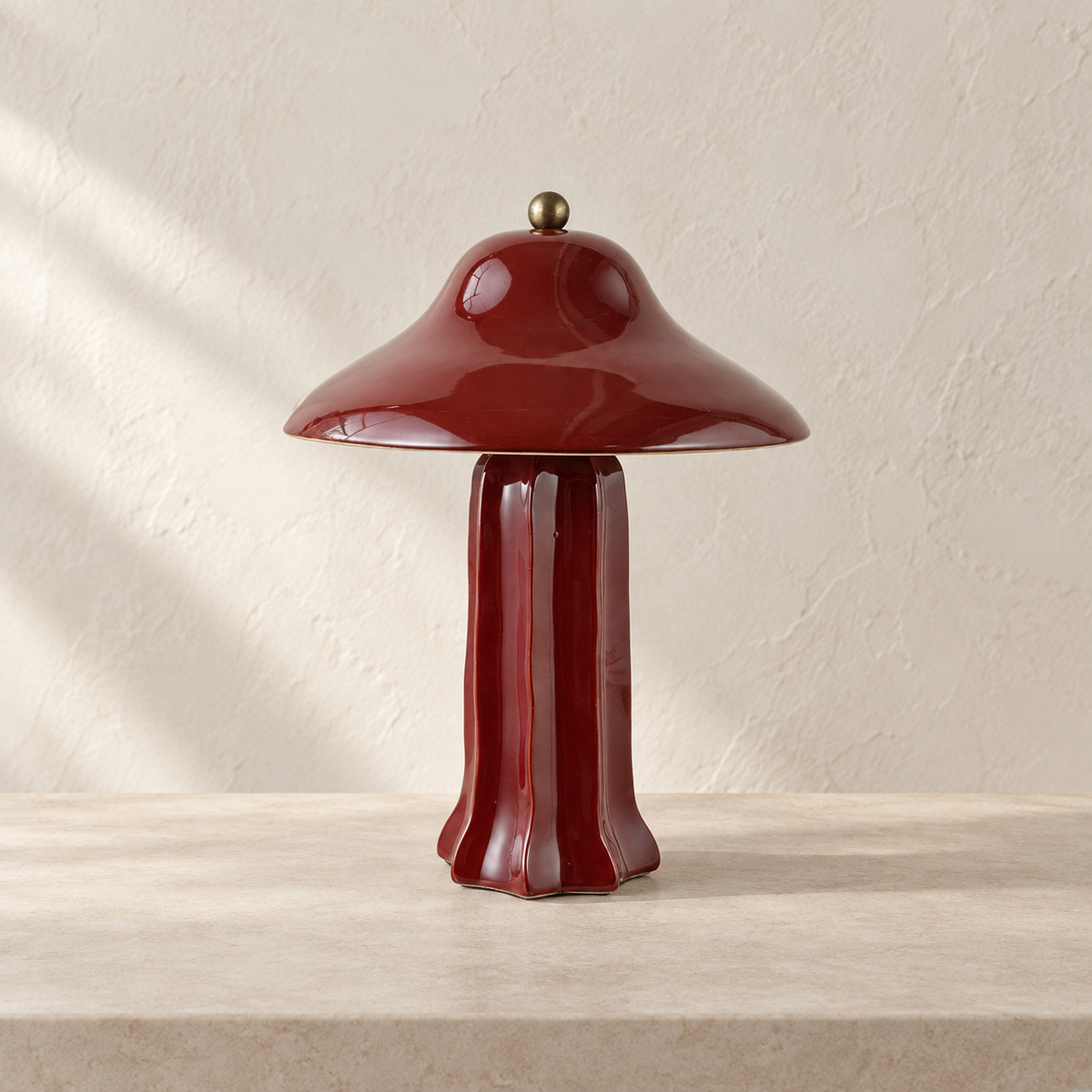Fluted Table Lamp