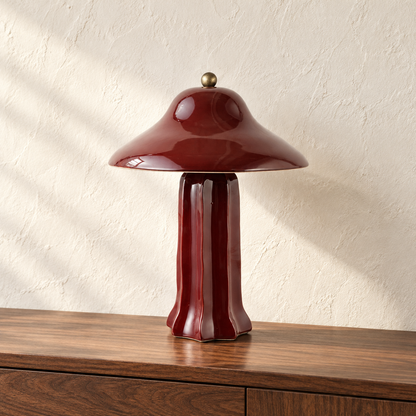 Fluted Table Lamp