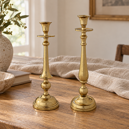 Gilded Taper Holder