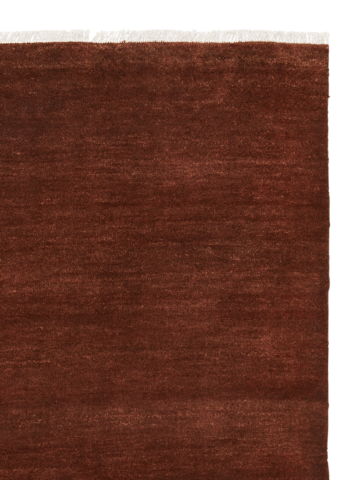 Agra rug in Burnt Umber