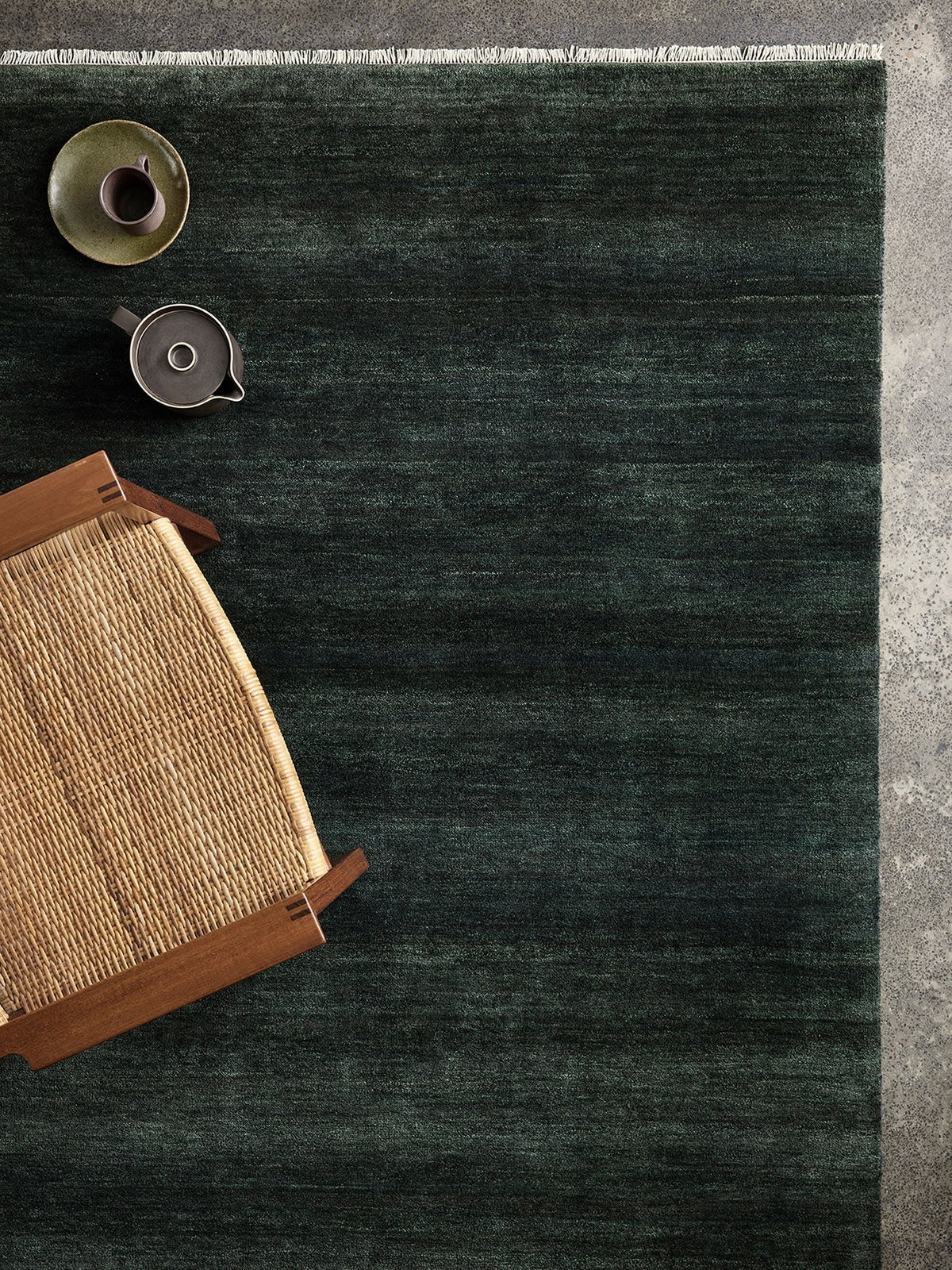 Agra rug in Juniper