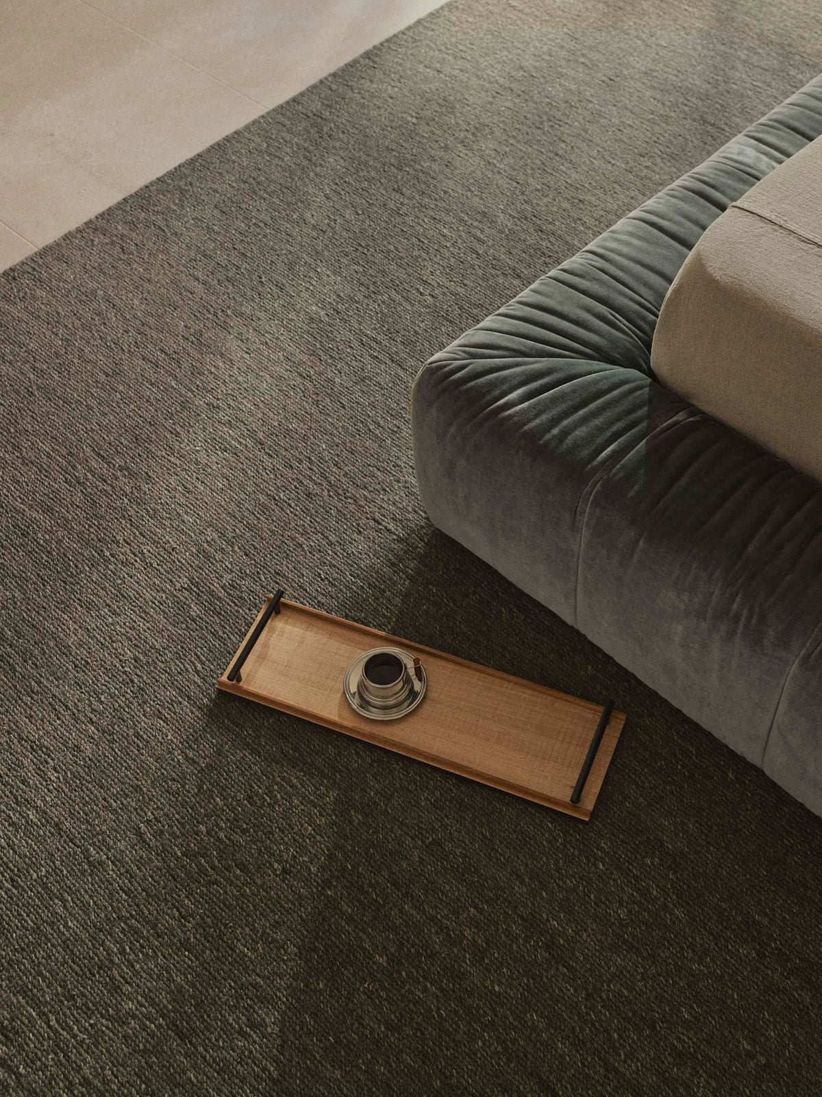 Aspen rug in Hawthorn