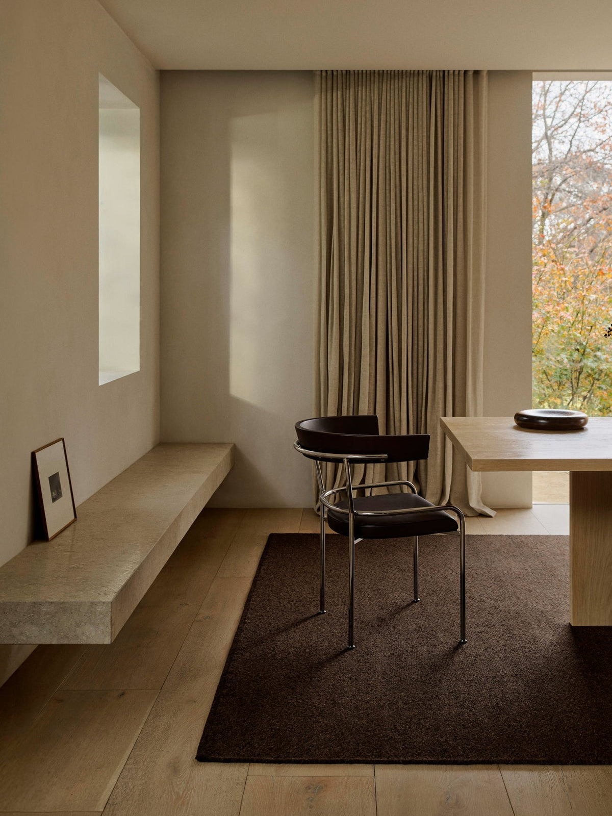 Aspen rug in Peat