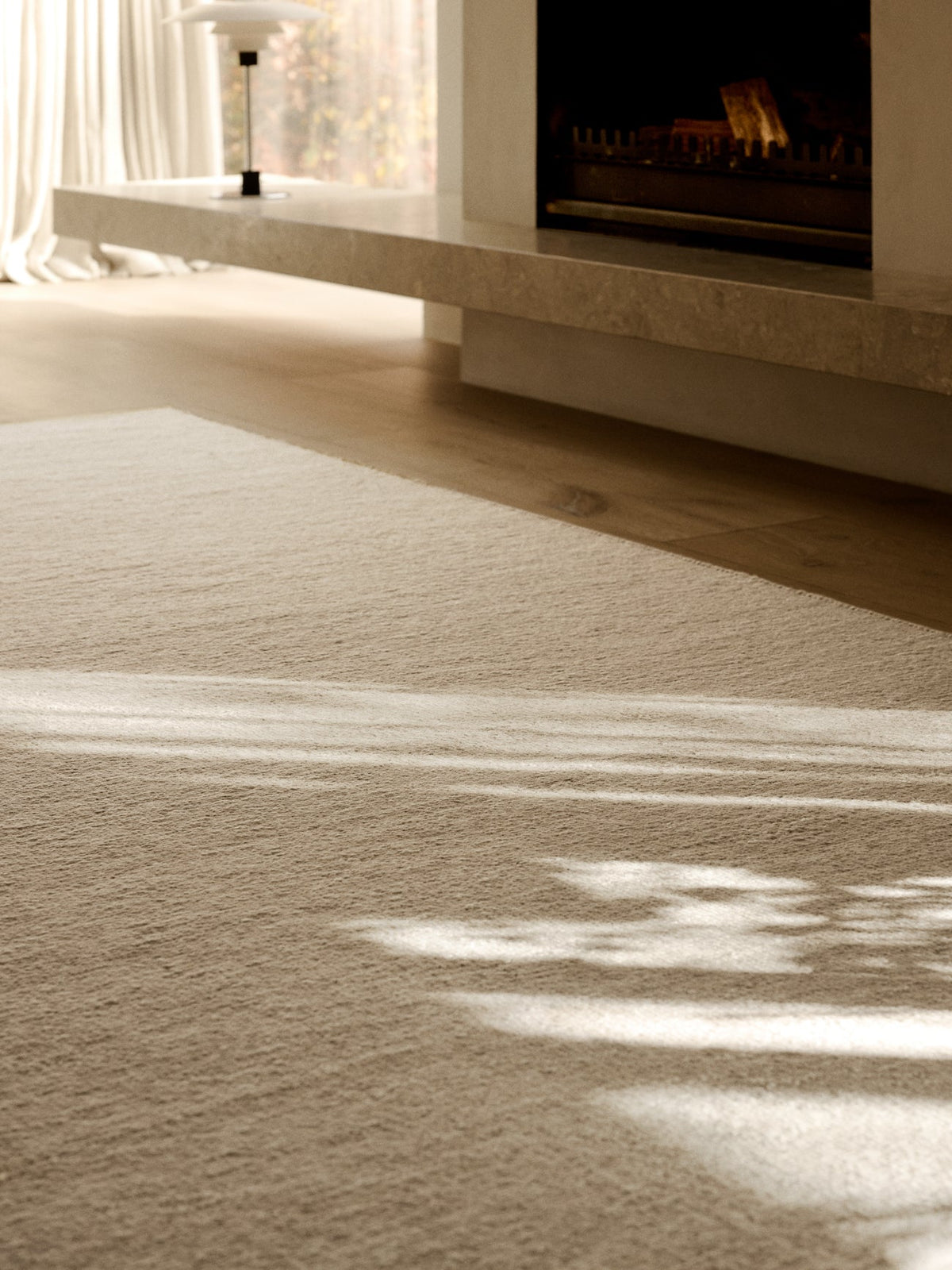 Aspen rug in Sandstorm