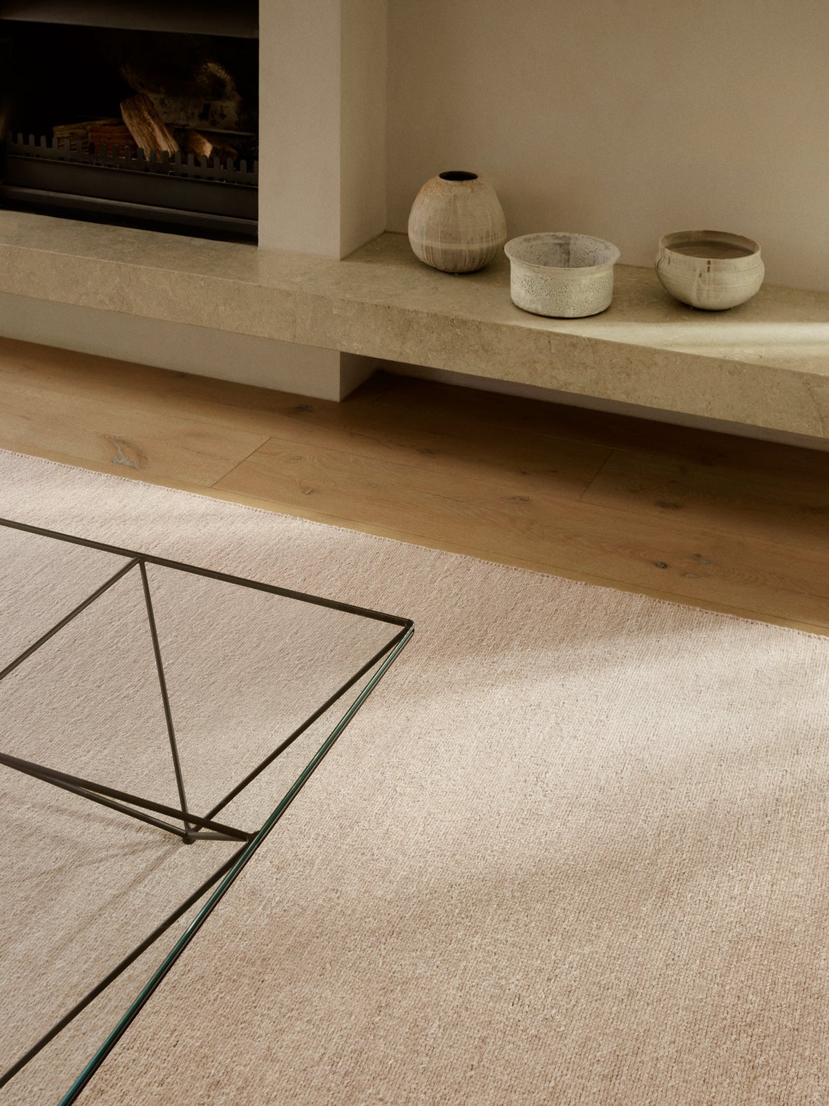 Aspen rug in Sandstorm