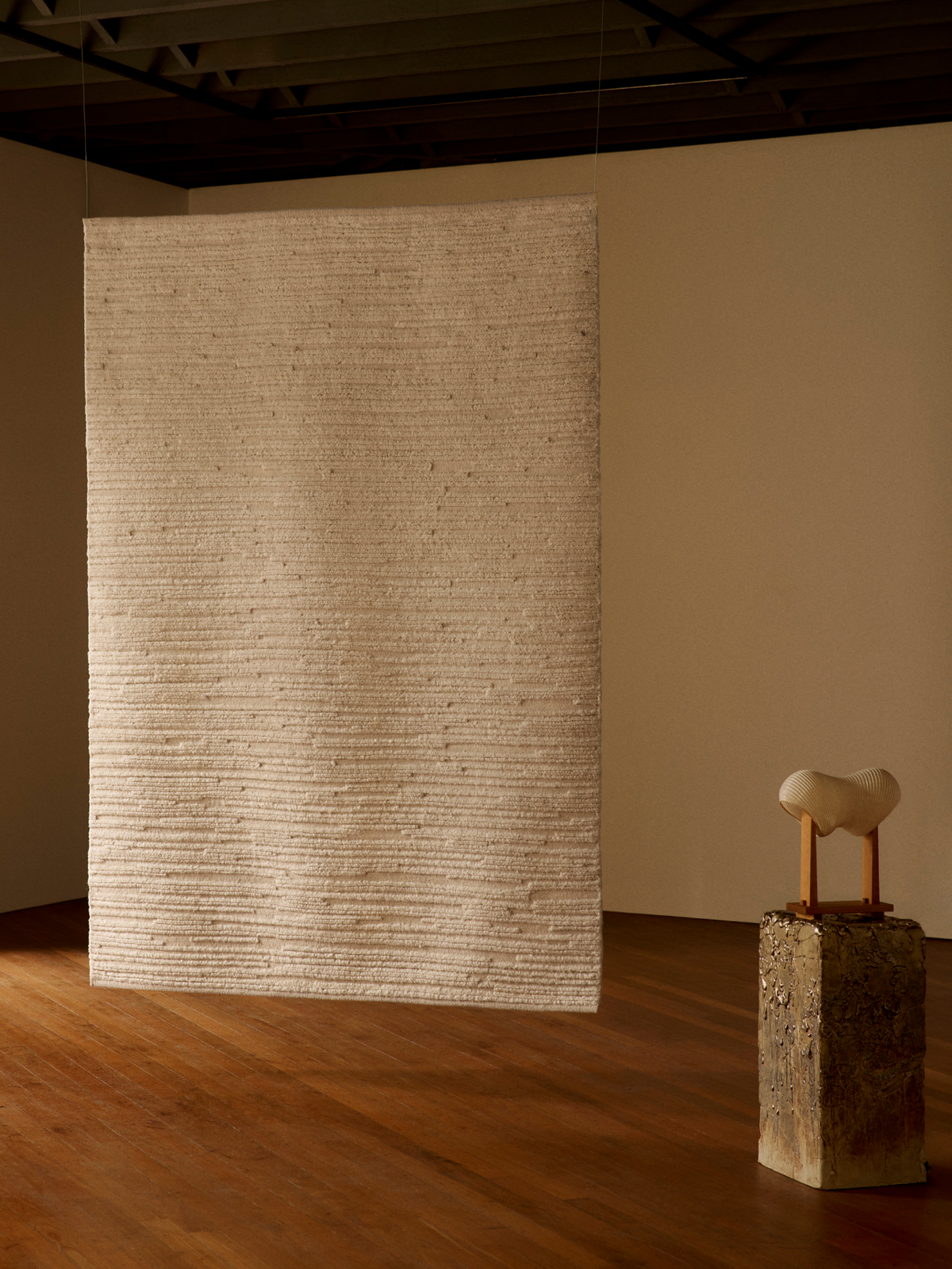 Cirrus rug in Salt