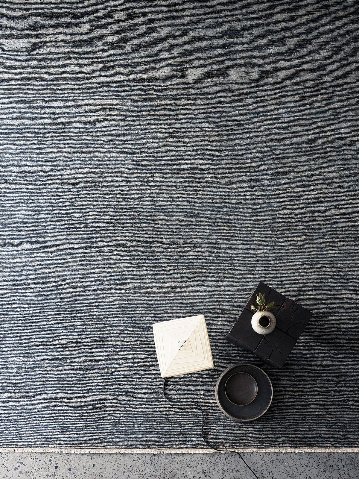 Corsica rug in Indigo