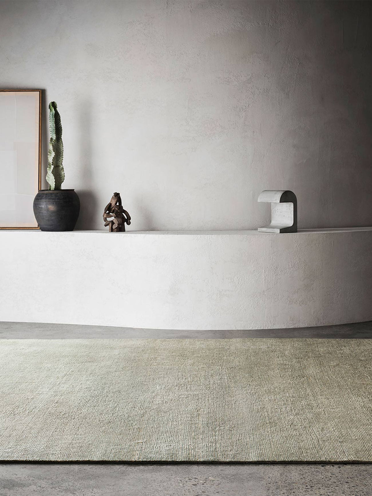 Corsica rug in Saltbush