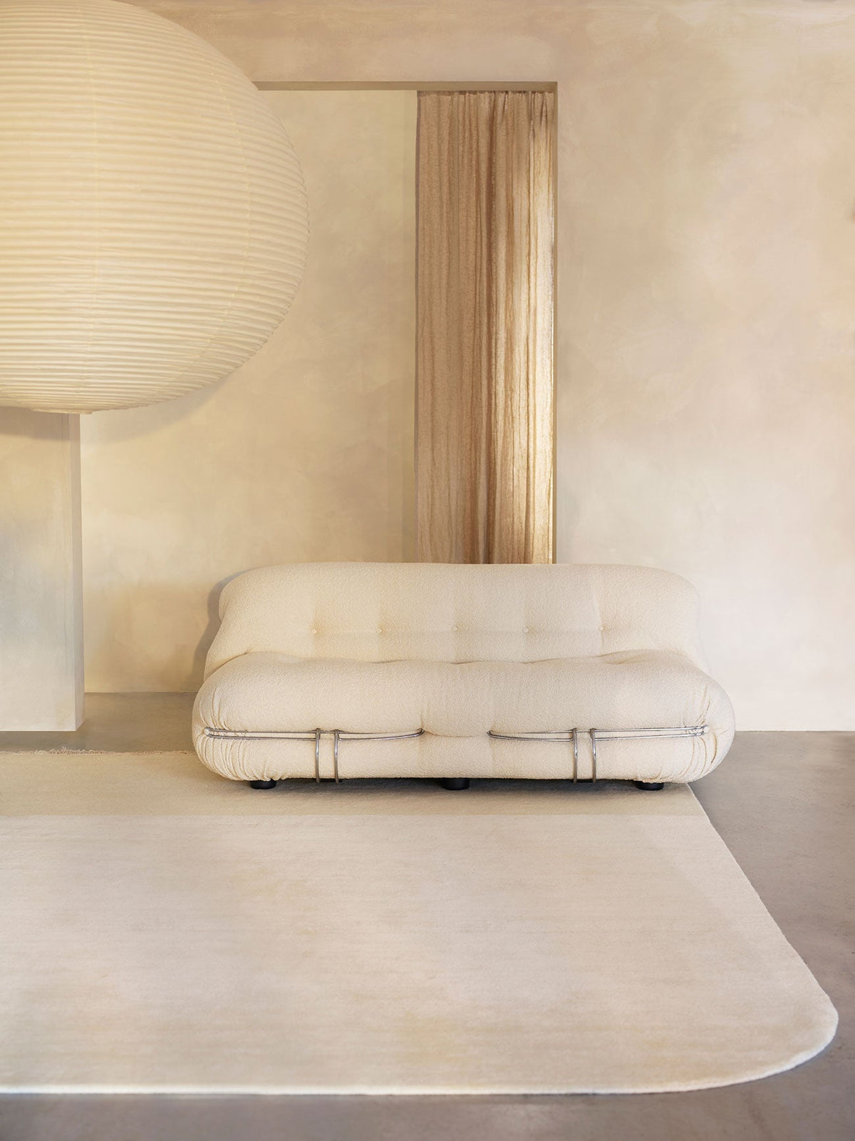Etoile rug in Porcelain