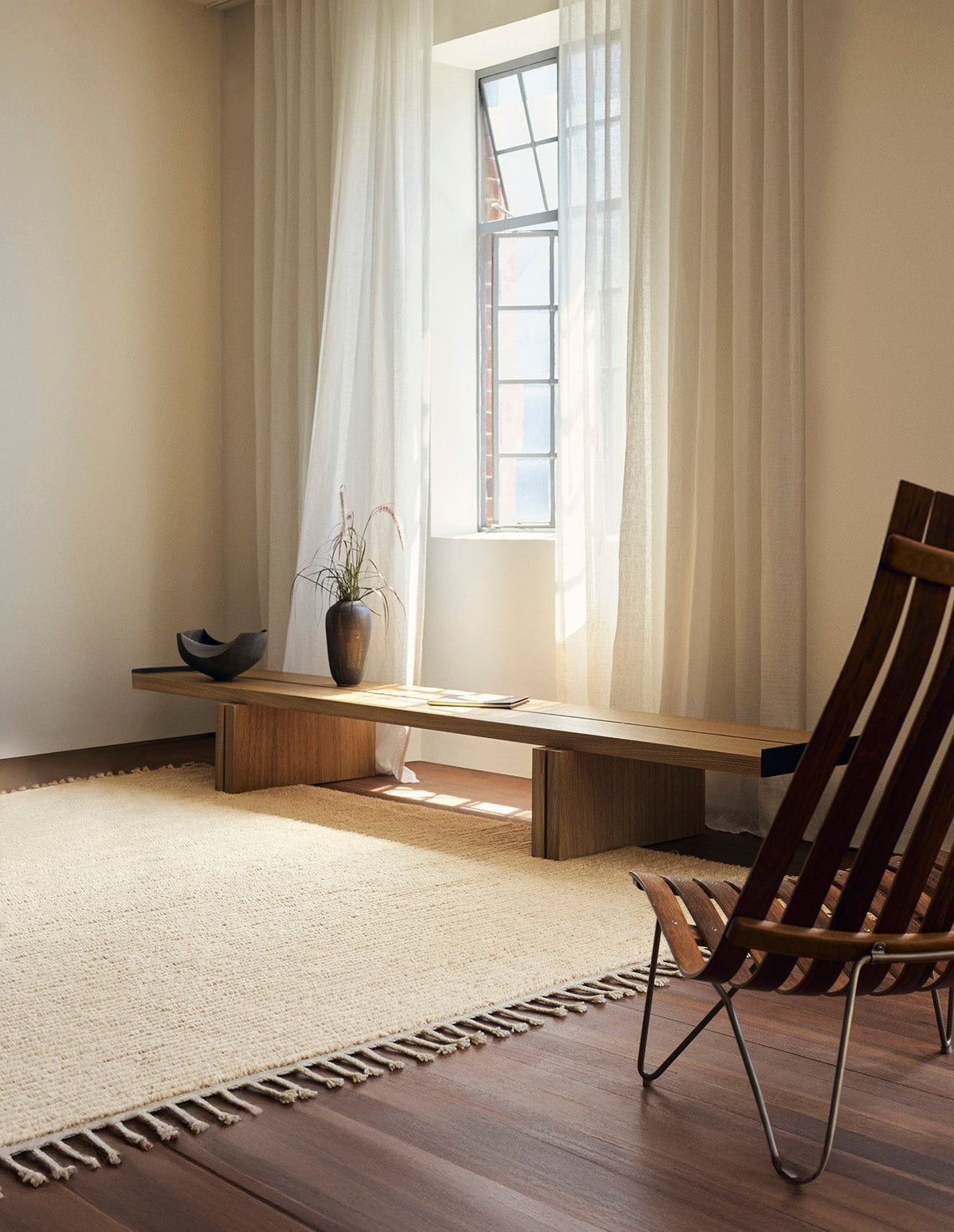 Malawi rug in Chino