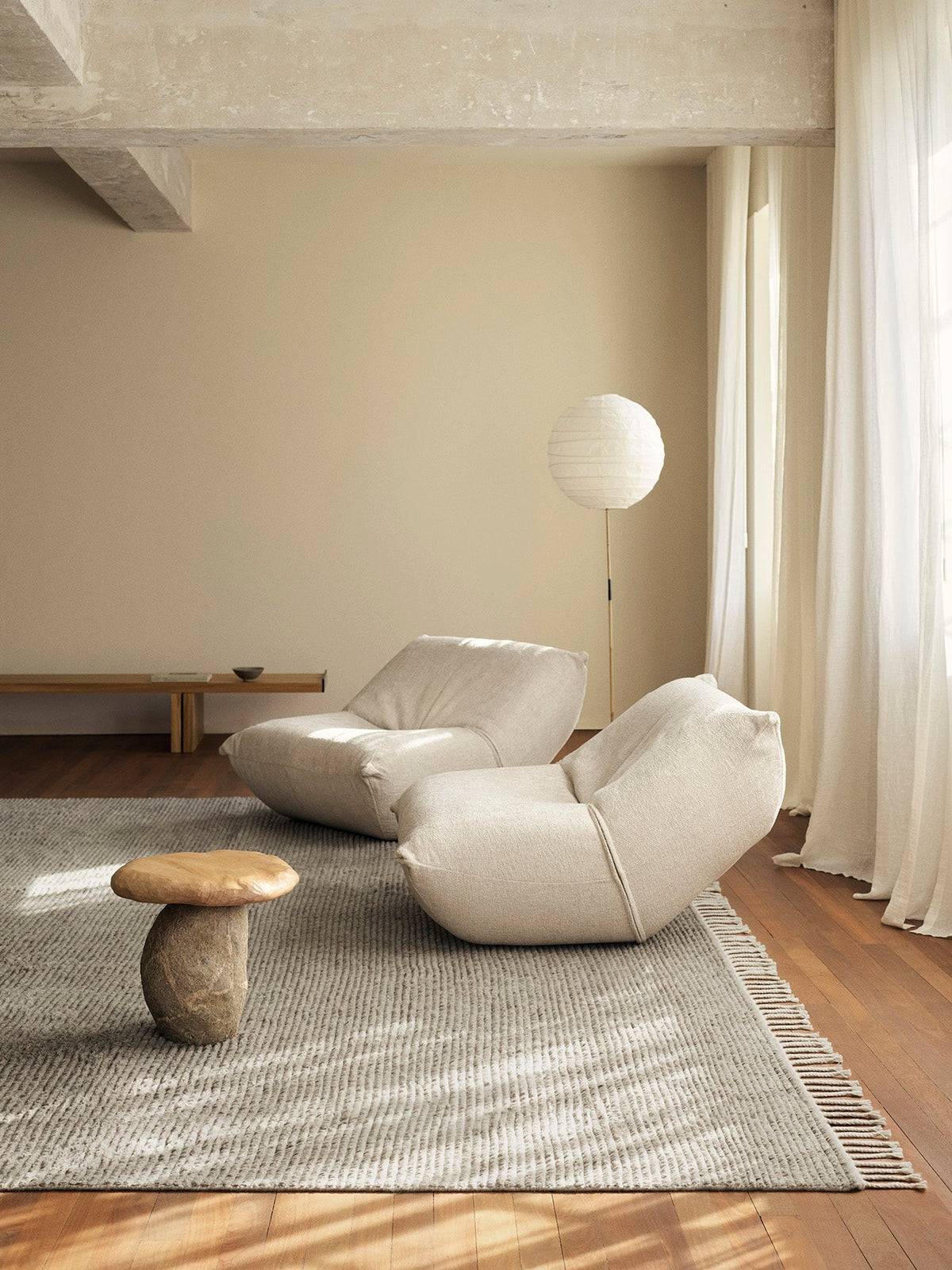 Malawi rug in Feather