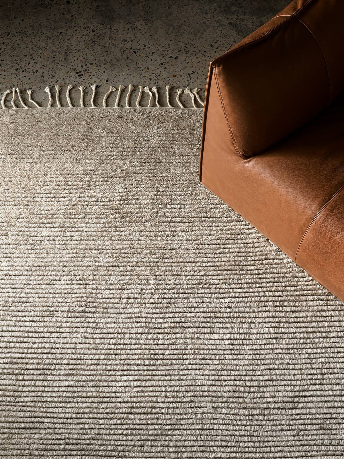 Malawi rug in Mushroom