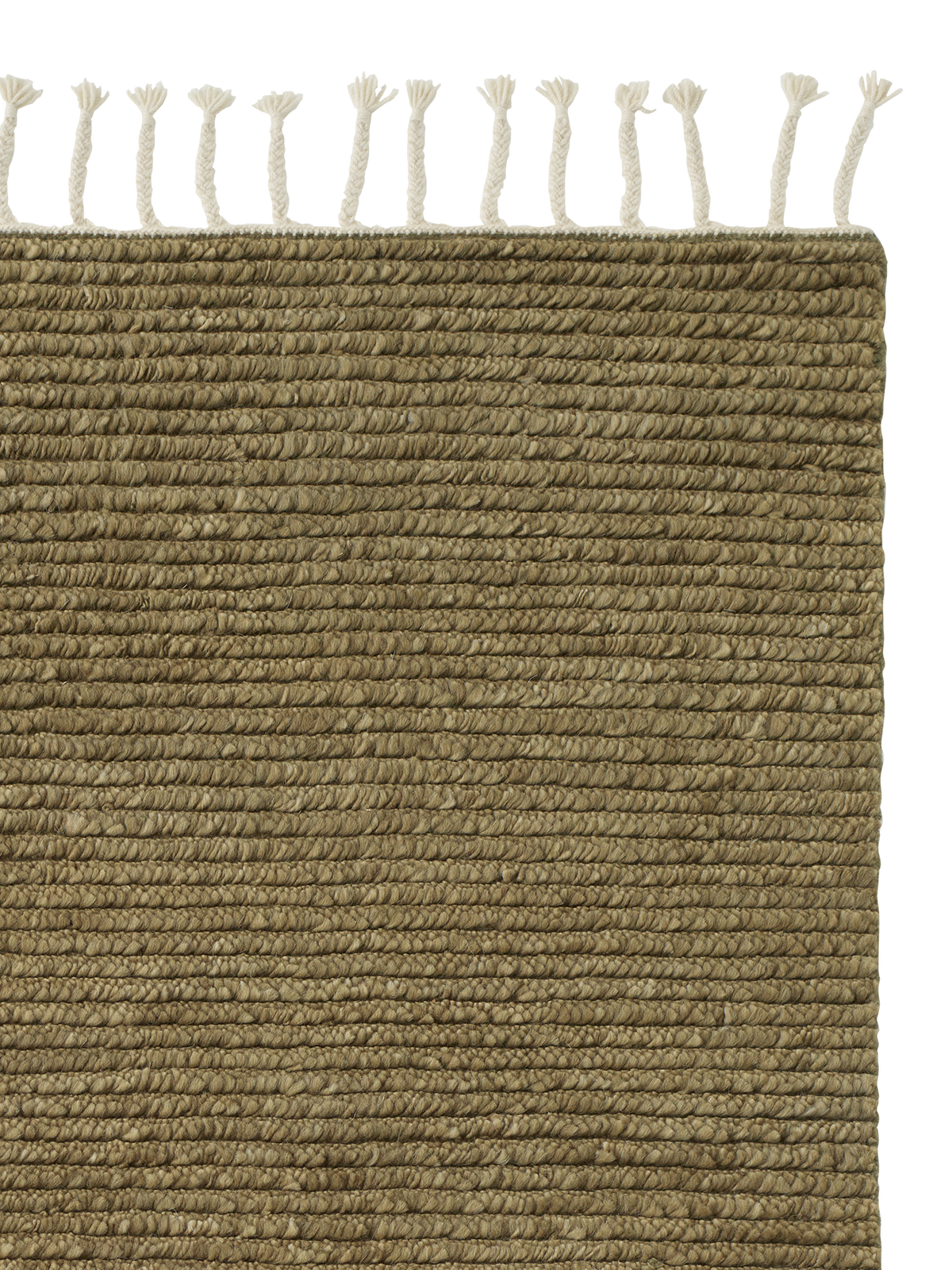 Malawi rug in Olive