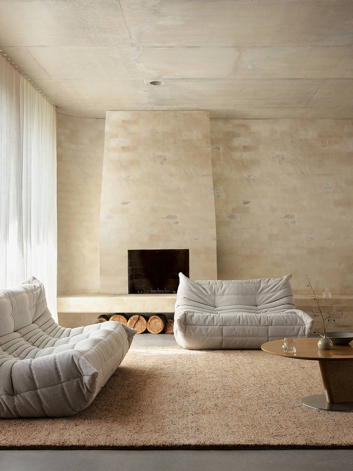 Meadow rug in Tamarillo