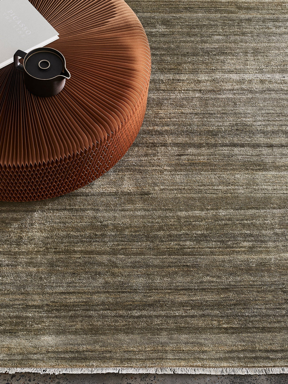 Odessa rug in Caraway