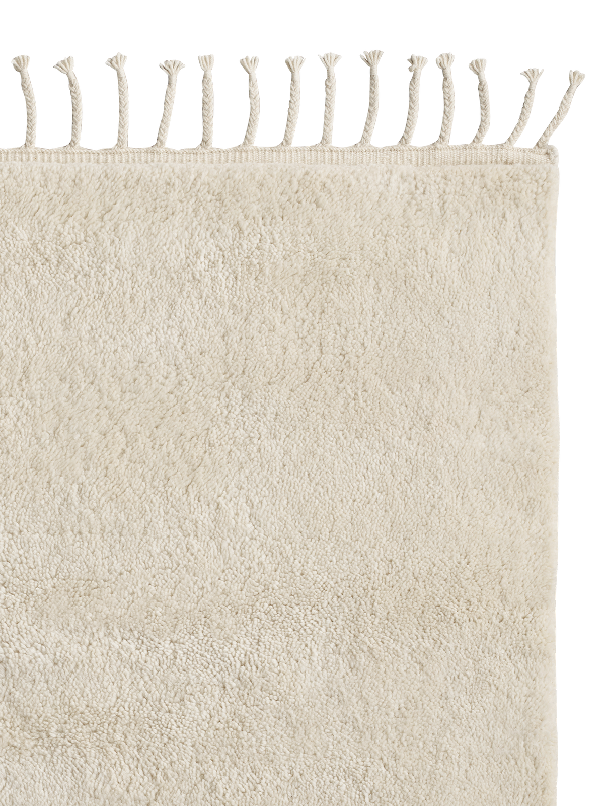 Petra rug in Blanc