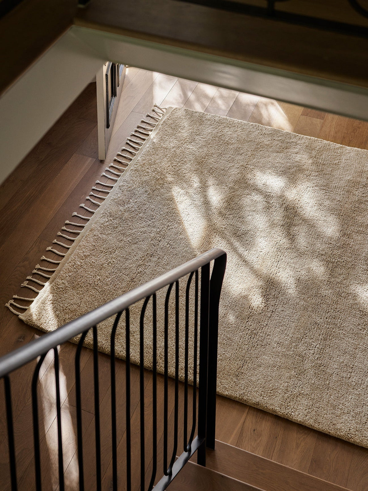 Petra rug in Sparrow