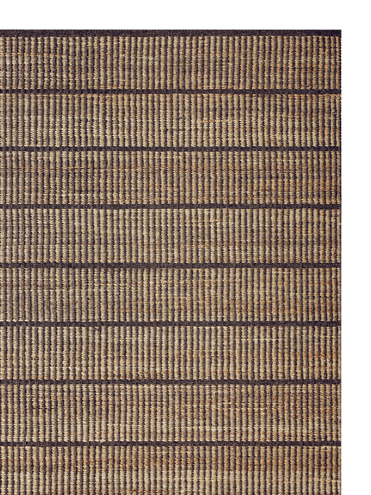 Trellis rug in Natural & Bison