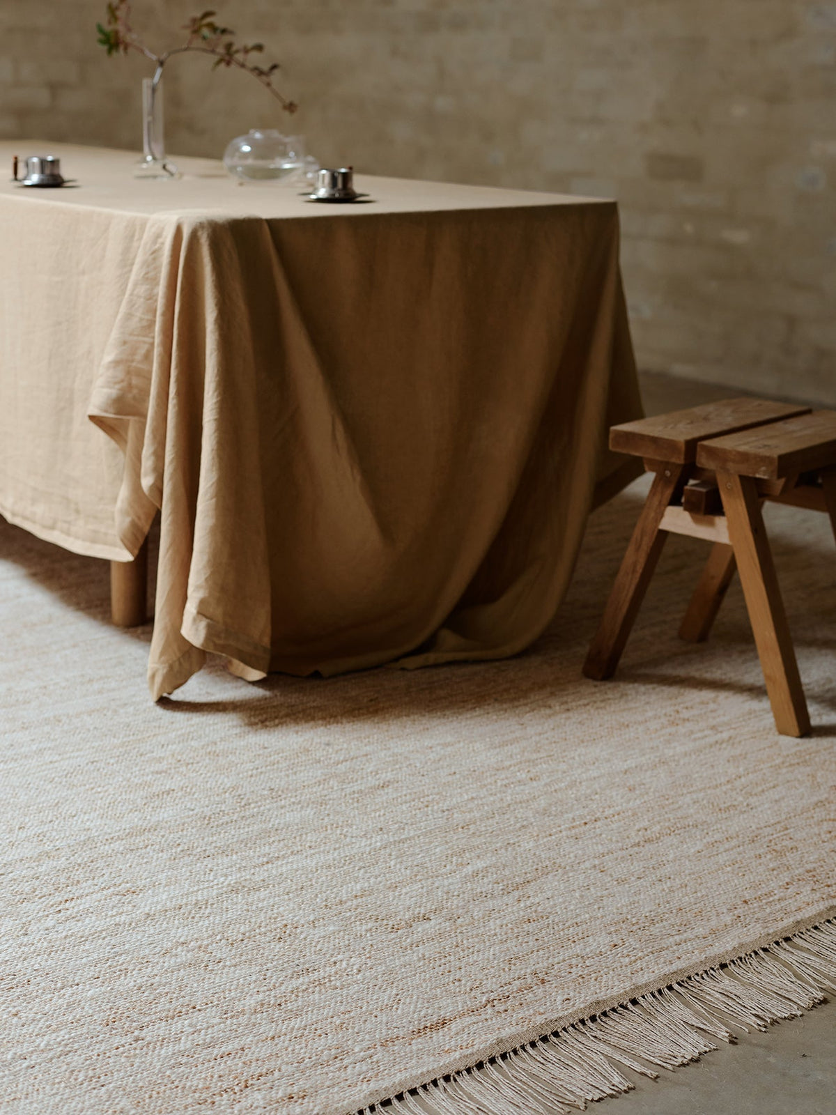 Willow rug in Eggshell